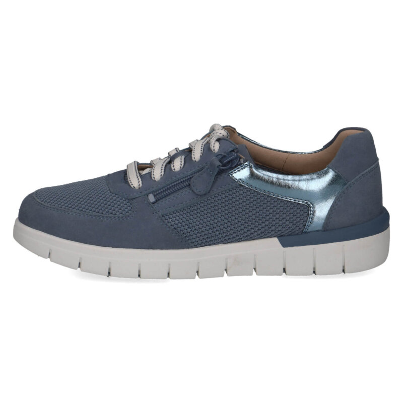 נעלי סניקרס בסגנון רשת בצבע כחול
