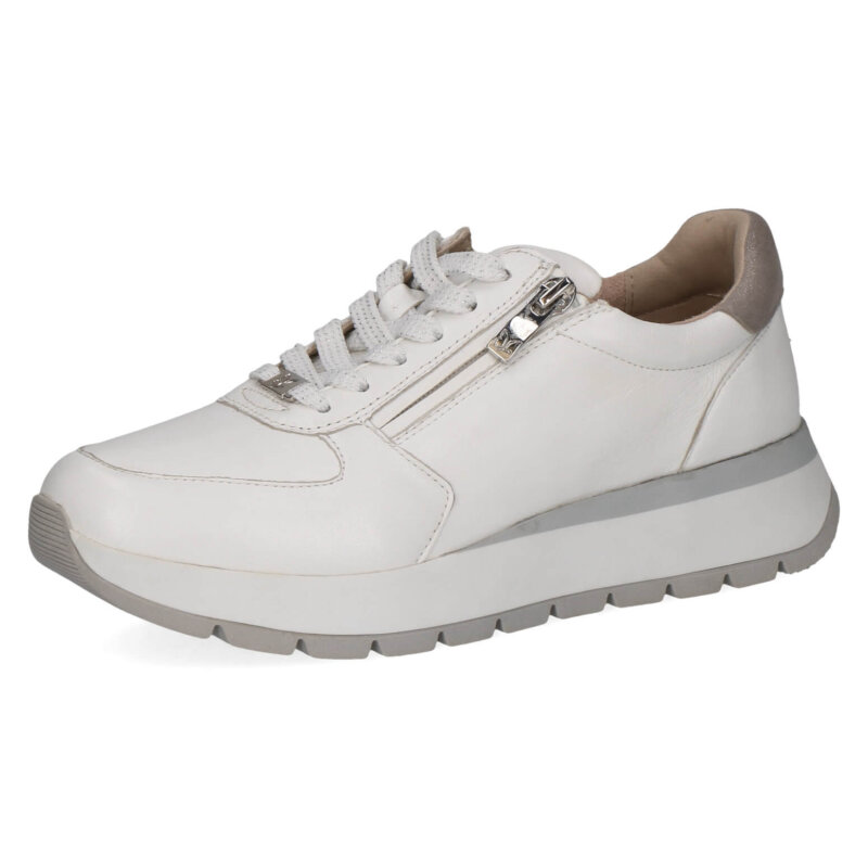 נעלי סניקרס צ`אנקיות בצבע לבן