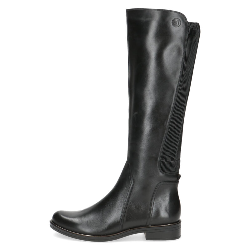 מגפיים אורטופדים, שרוול XL בצבע שחור Wide Cuff Boots