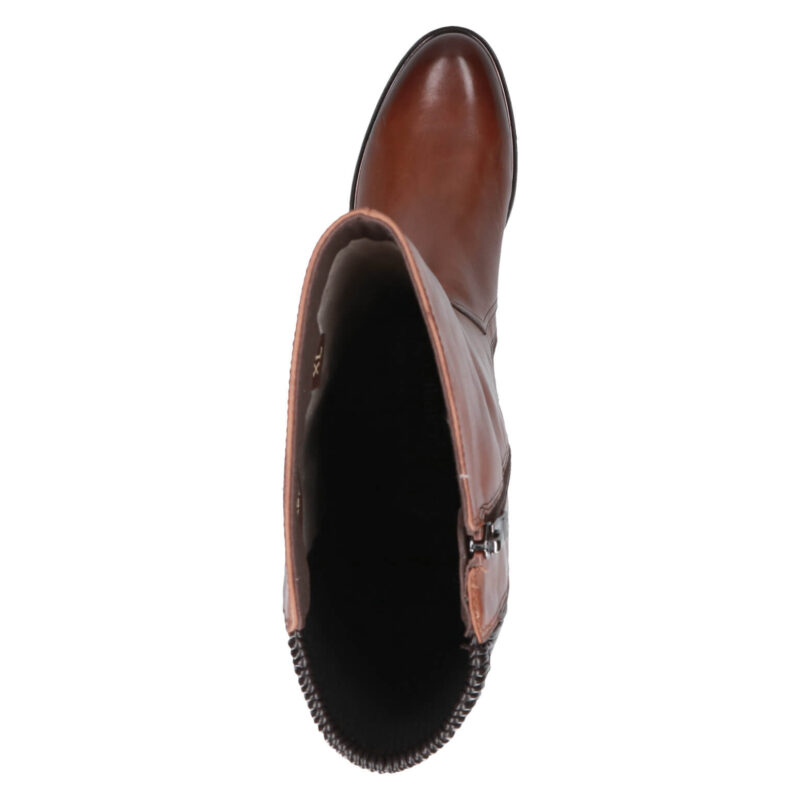 ⁦מגפיים אורטופדים, שרוול XL בצבע חום קוניאק Wide Cuff Boots⁩ – תמונה ⁦4⁩