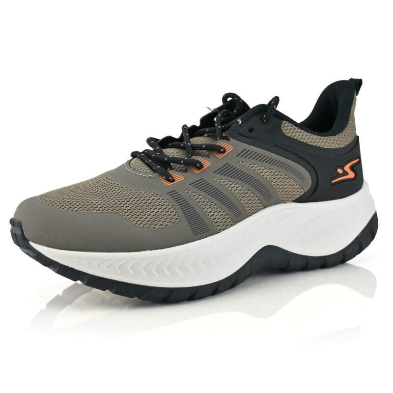 נעלי ספורט TRAIL GRIP  חום ושחור – סולידי