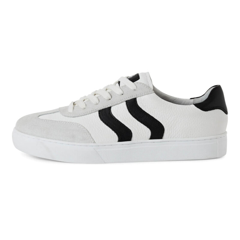 נעלי סניקרס DUNTON בצבע שחור לבן