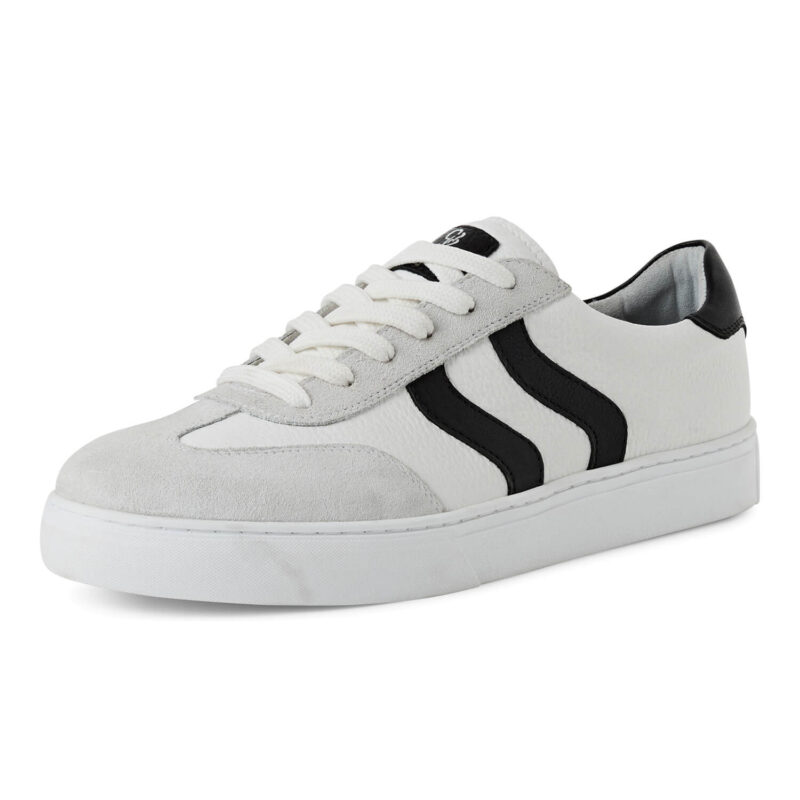 נעלי סניקרס DUNTON בצבע שחור לבן