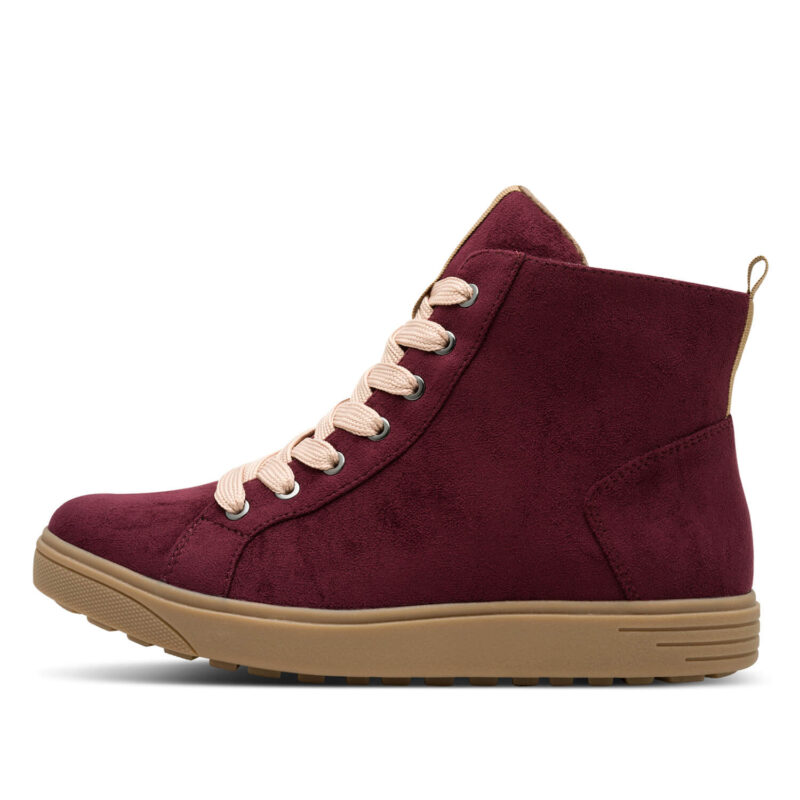 מגפון SITANE בצבע בורדו זמש