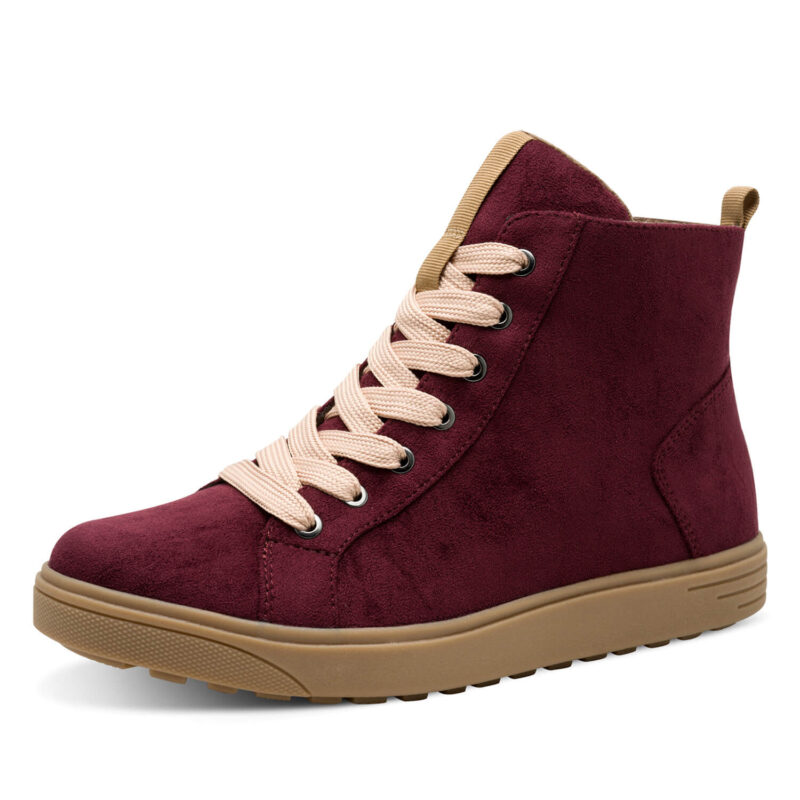 מגפון SITANE בצבע בורדו זמש