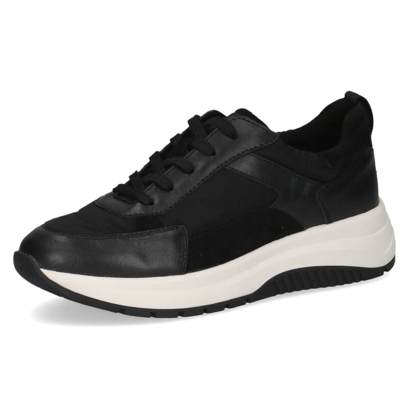 נעלי סניקרס KAIA מעוצבות בצבע שחור