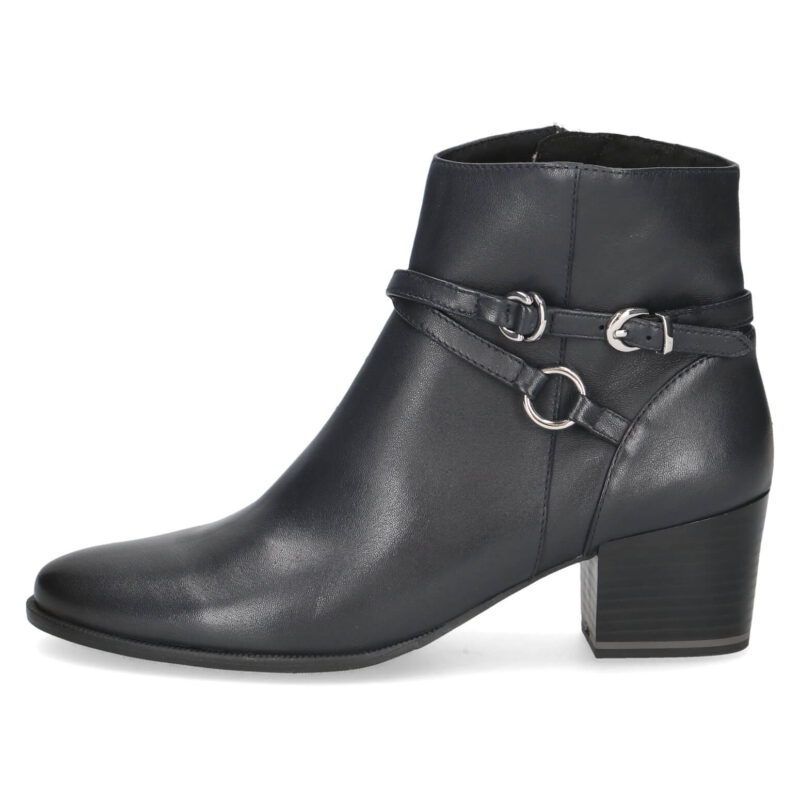 מגפי קרסול FERNANDA מעוצבות בצבע שחור