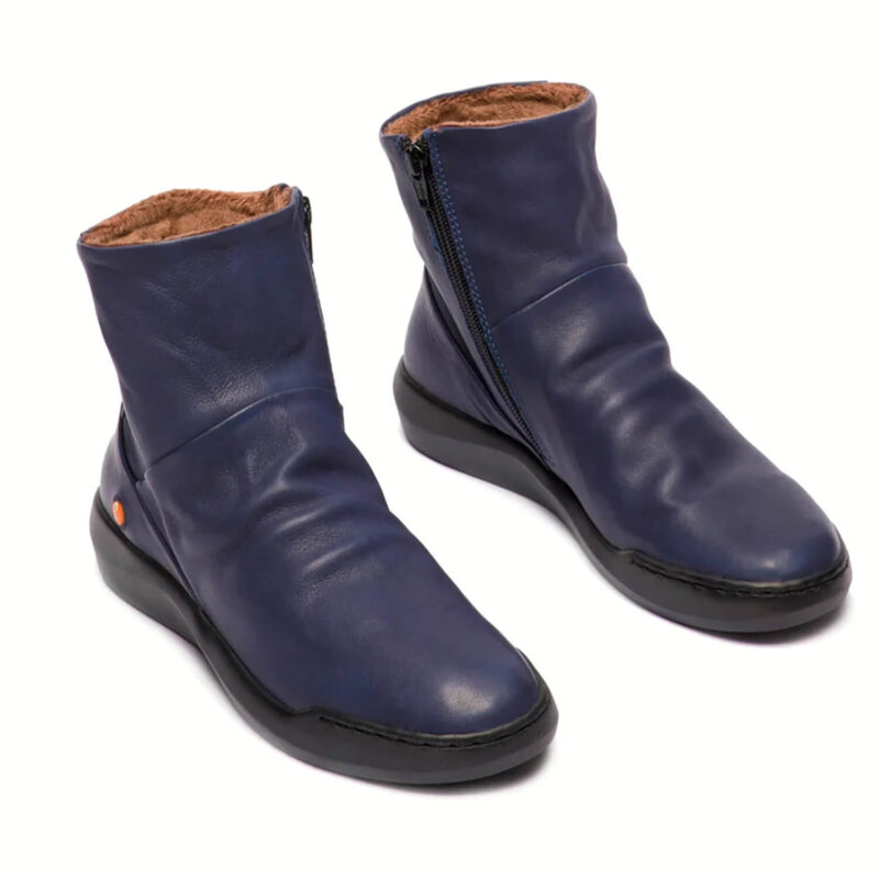 מגפונים BECKY מעוצבים בצבע כחול כהה