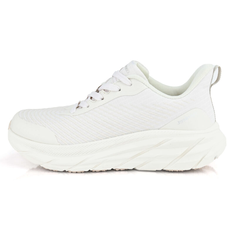 נעלי סניקרס VINTTER בצבע לבן עם בד