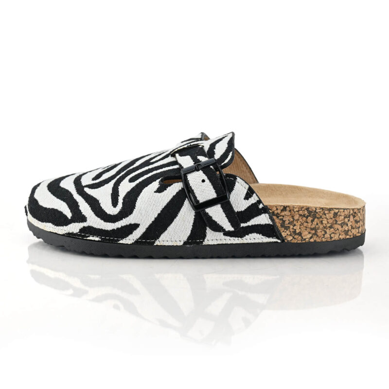 כפכפי Columbus בצבע זברה