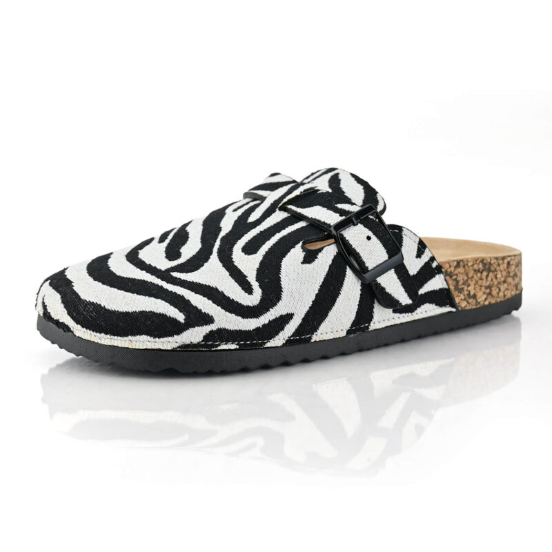 כפכפי Columbus בצבע זברה