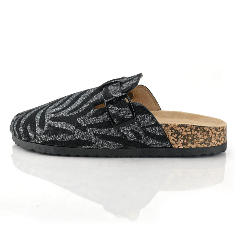 כפכפי Columbus בצבע זברה כהה