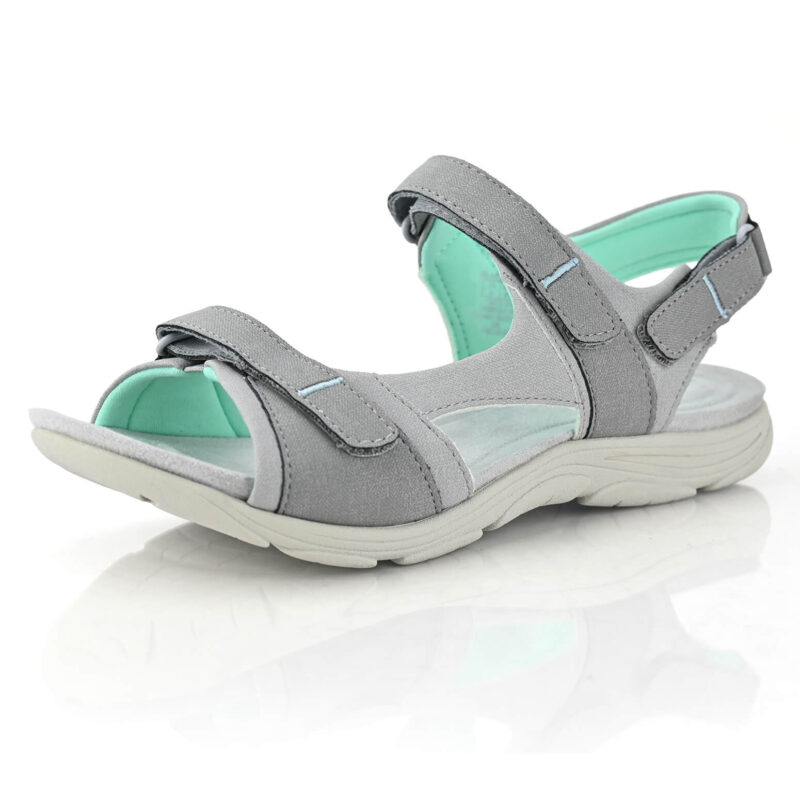 סנדלי LAKE 3 בצבע אפור זמש