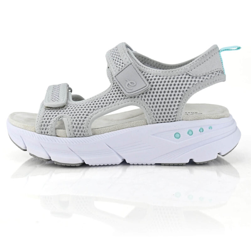 סנדלי MAISON2 בצבע אפור