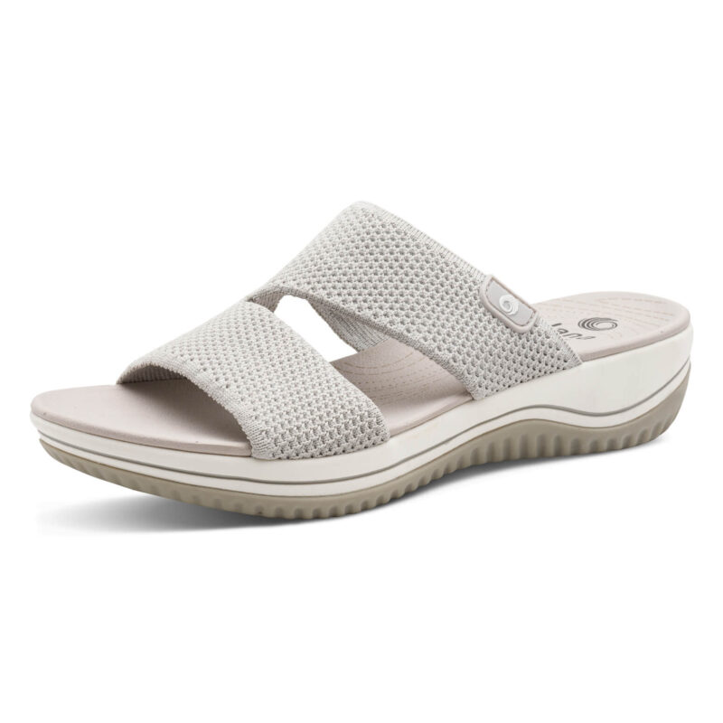 כפכפים UNNO בצבע אפור בהיר