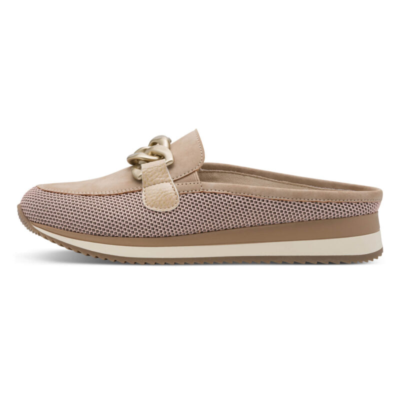 כפכפי מוקסינים SOMON בצבע טאופ