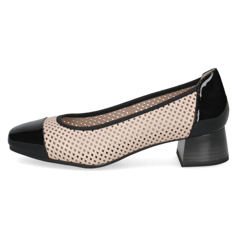 נעלי סירה DARIA בצבע שחור ובז'