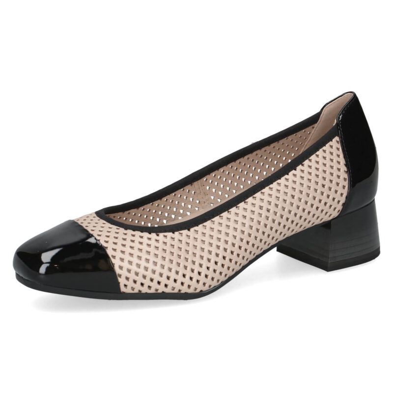 נעלי סירה DARIA בצבע שחור ובז'