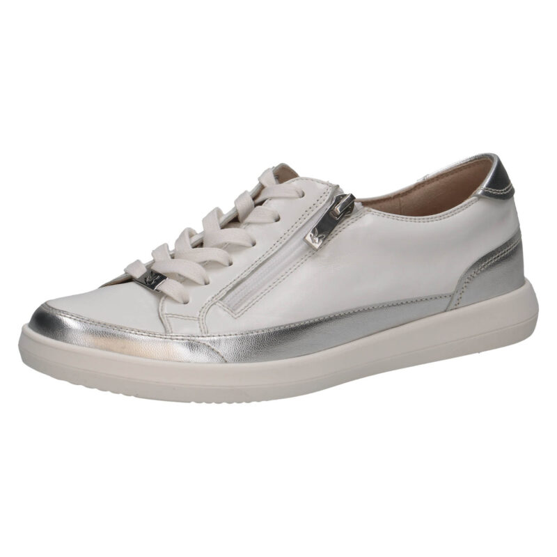 נעלי סניקרס GIANNA בצבע לבן וכסף