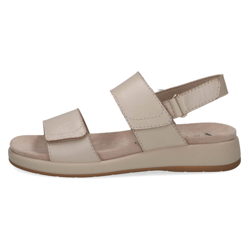 סנדלי ELVANA שתי רצועות בז' בהיר