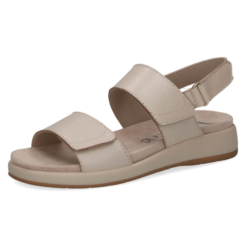 סנדלי ELVANA שתי רצועות בז' בהיר