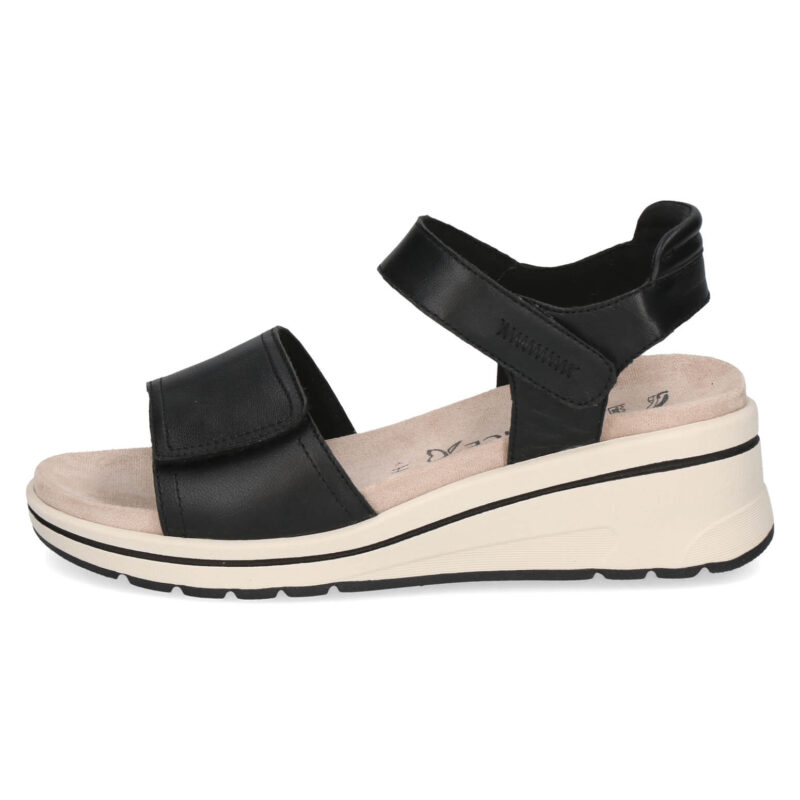 סנדלי GALINA רצועות סקוטש בצבע שחור