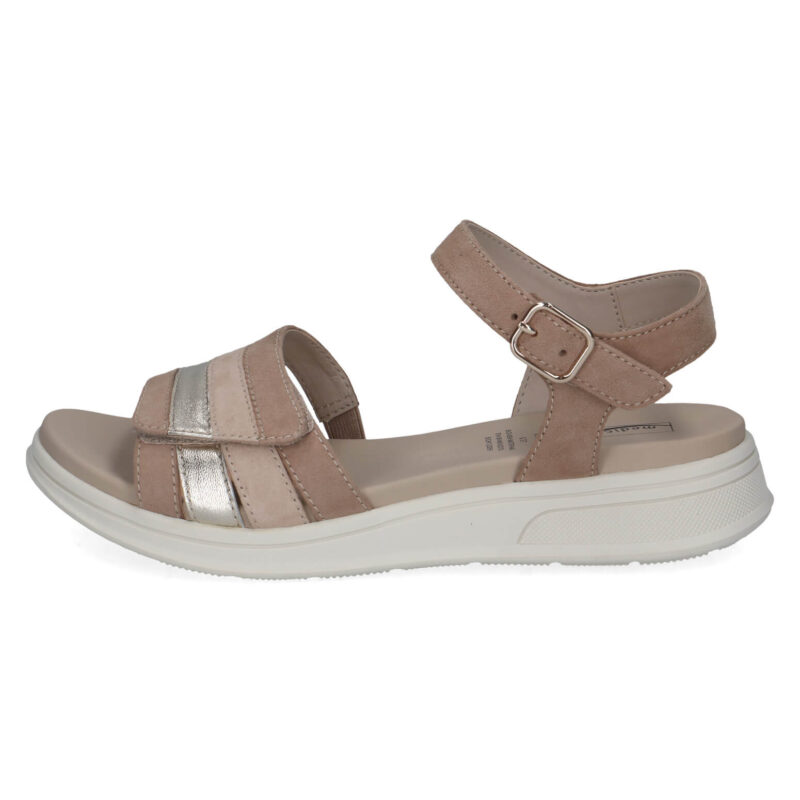 סנדלים KANDY עם סקוטשים בצבע בז'