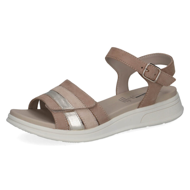 סנדלים KANDY עם סקוטשים בצבע בז'