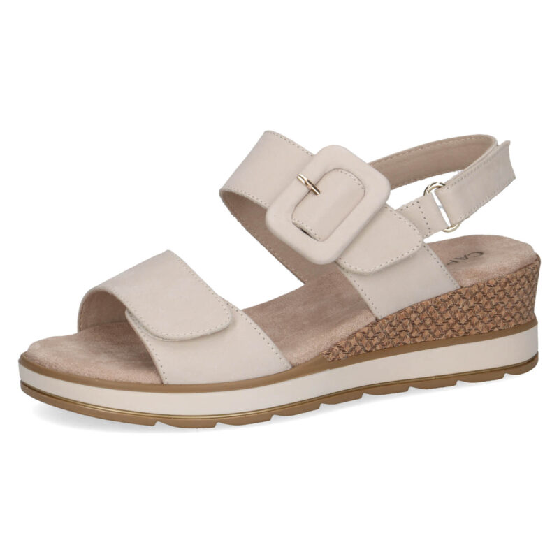 סנדלים BERNADETTE עם אבזם בצבע בז' בהיר