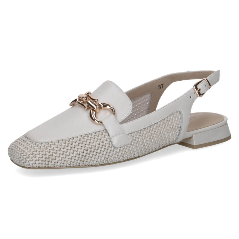 סנדלים VANNY מעוצבים בצבע לבן