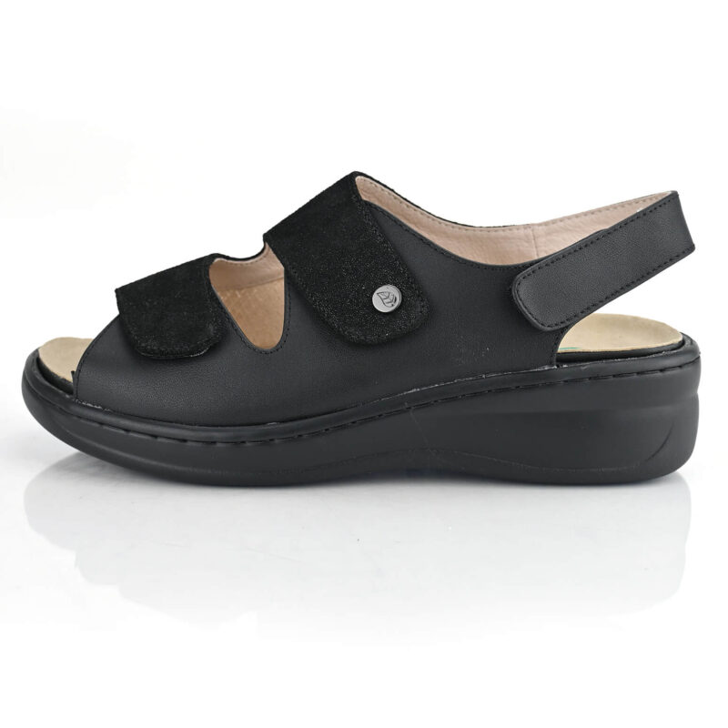 סנדלי Malaga בצבע שחור