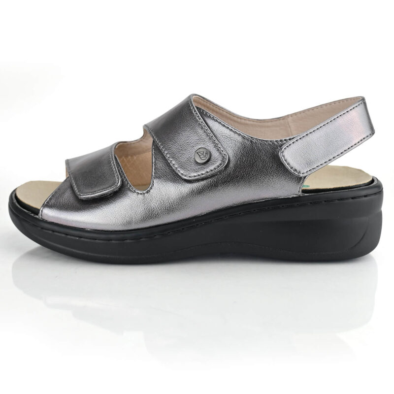 סנדלי Malaga בצבע מטאלי