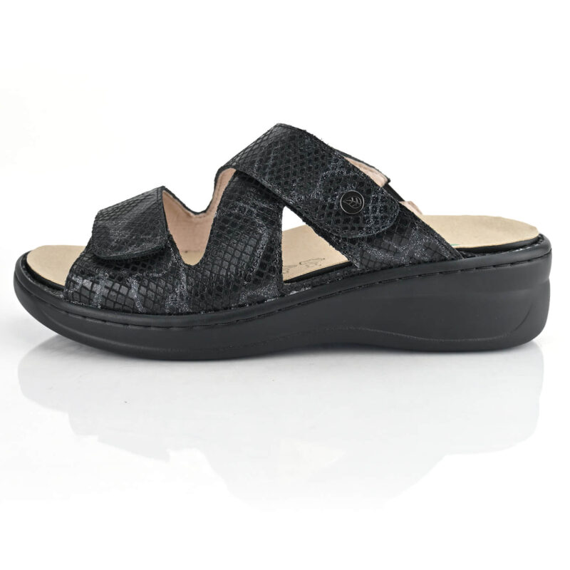 כפכפים Granada בצבע שחור מנוחש