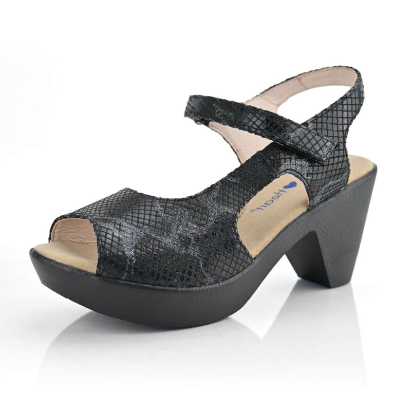 סנדלים California מנוחש כהה