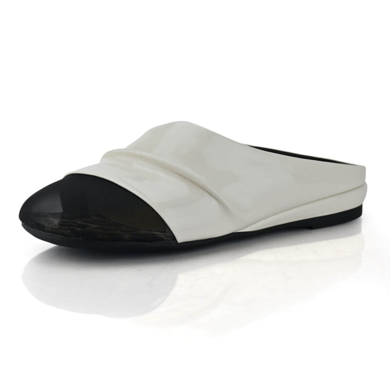 כפכפי Lakeview בצבע לבן מבריק