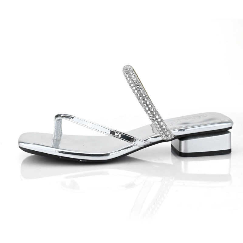 כפכפים Greenbriar מטאלי מבריק