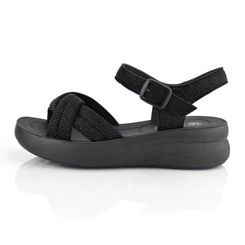 סנדלים Glenhaven בצבע שחור