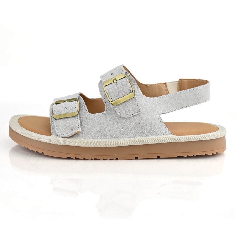 סנדלים Fairmont בצבע אפור בהיר