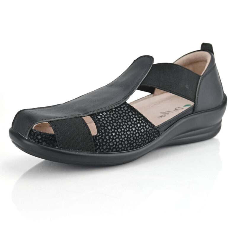 סנדלי Roma בצבע שחור