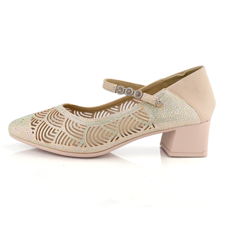 נעלי מרי ג'יין Northwood בצבע זהב