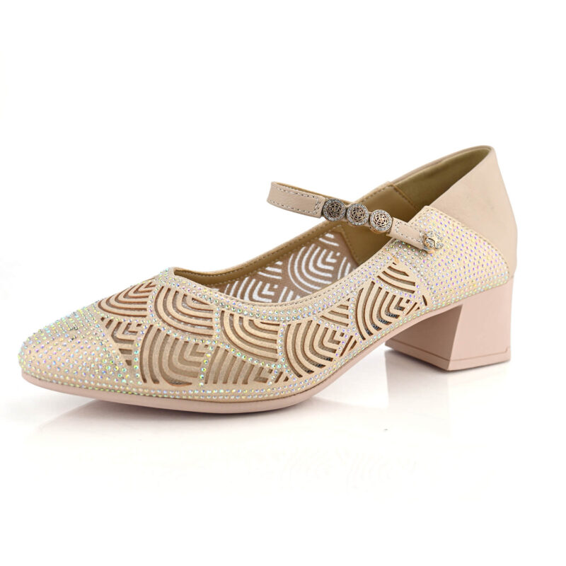 נעלי מרי ג'יין Northwood בצבע זהב