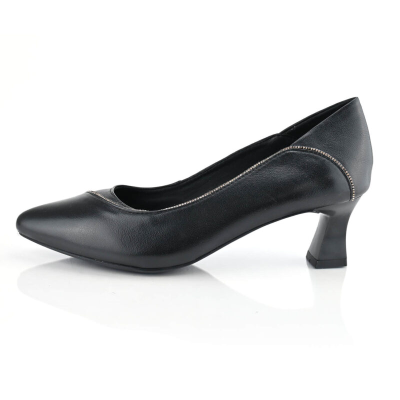 נעלי סירה Summerlin שחור לקה