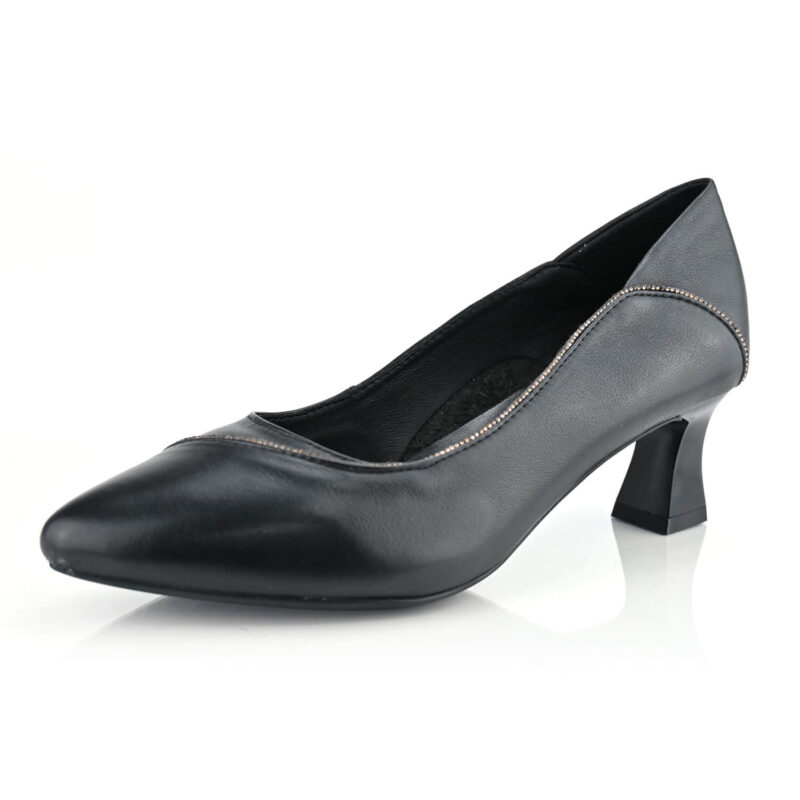 נעלי סירה Summerlin שחור לקה