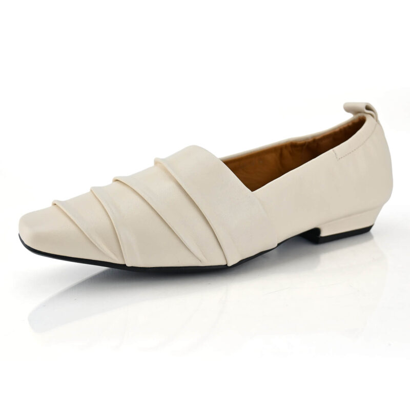 נעלי עקב Riverbend בצבע לבן