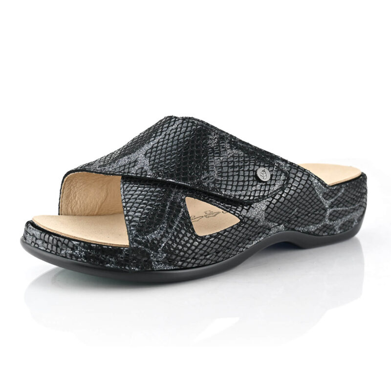 כפכפי Annecy בצבע שחור מנוחש