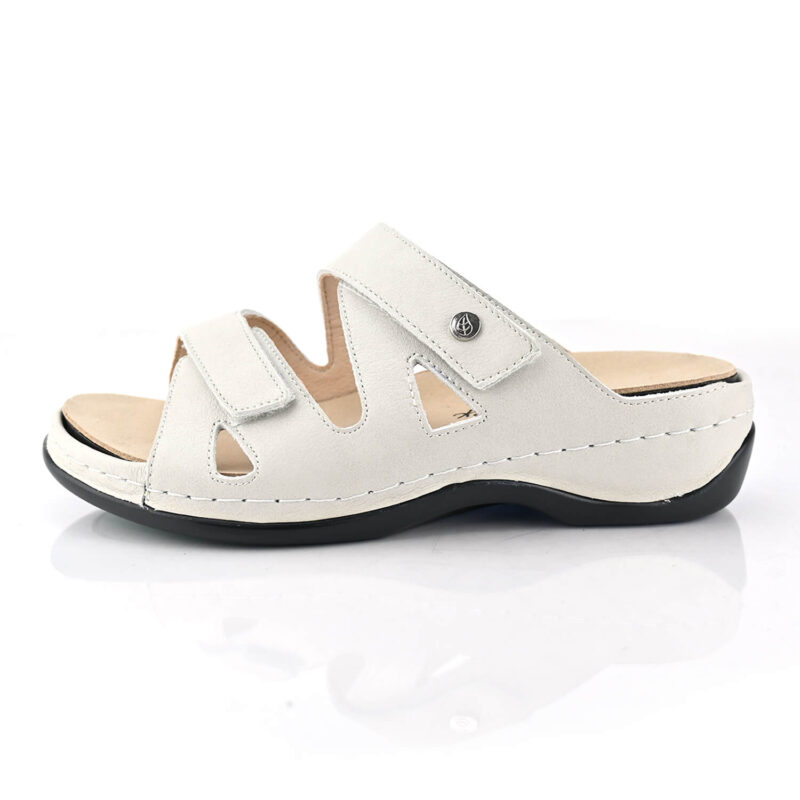 כפכפי Bruges בצבע לבן