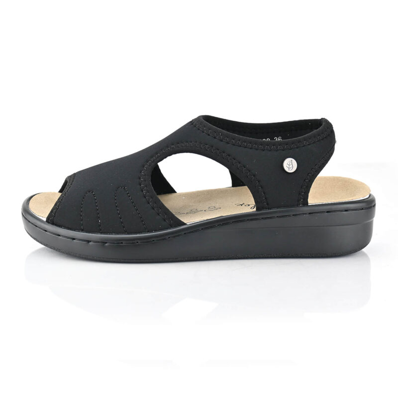 סנדלי Liverpool בצבע שחור