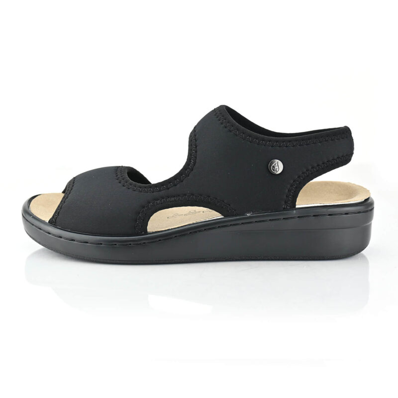 סנדלי Dublin בצבע שחור אלסטי