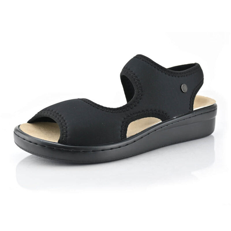 סנדלי Dublin בצבע שחור אלסטי