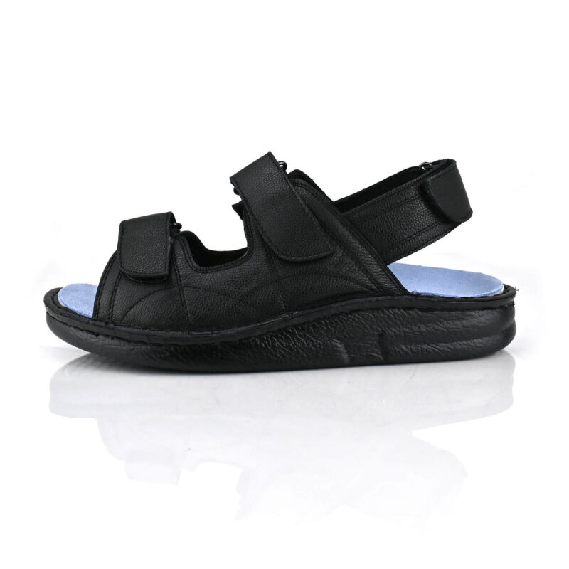 סנדלי Mallorca בצבע שחור